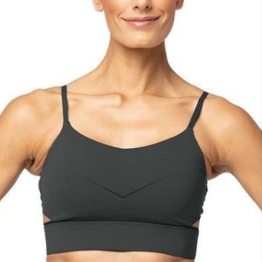 NWT Whisper Active Angela Bra, Gray M